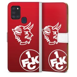 Sideflip mit Lasche weiß