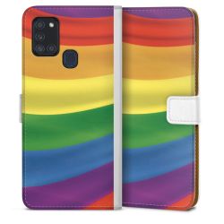 Sideflip Fodral med flap vit