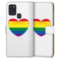 Sideflip Fodral med flap vit