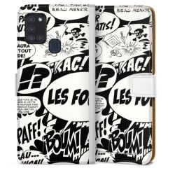 Sideflip mit Lasche weiß