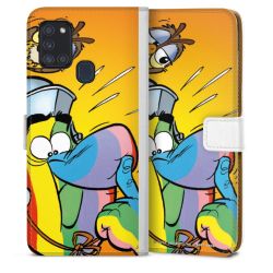 Sideflip mit Lasche weiß