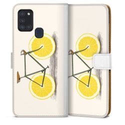 Sideflip mit Lasche weiß