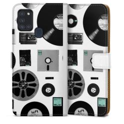 Sideflip mit Lasche weiß