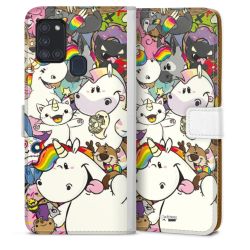 Sideflip mit Lasche weiß