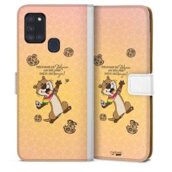 Sideflip mit Lasche weiß