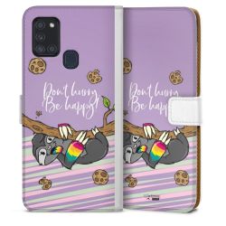 Sideflip mit Lasche weiß