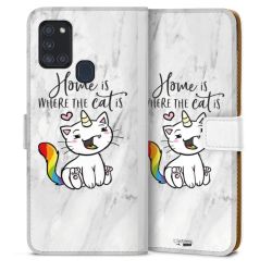 Sideflip mit Lasche weiß