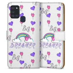 Sideflip mit Lasche weiß