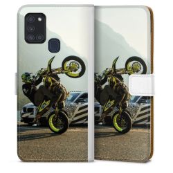 Sideflip mit Lasche weiß