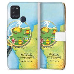 Sideflip mit Lasche weiß