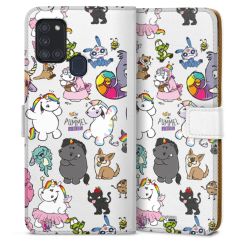 Sideflip mit Lasche weiß