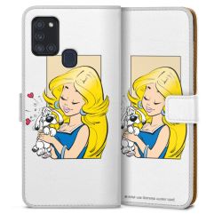 Sideflip mit Lasche weiß