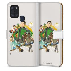 Sideflip mit Lasche weiß