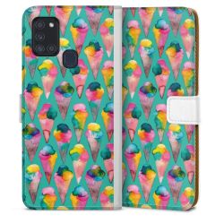 Sideflip mit Lasche weiß