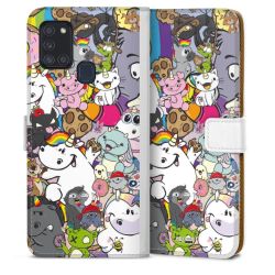 Sideflip mit Lasche weiß