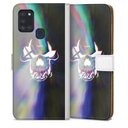 Sideflip mit Lasche weiß