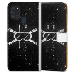 Sideflip Fodral med flap vit