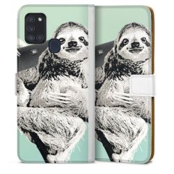 Sideflip mit Lasche weiß