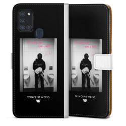 Sideflip mit Lasche weiß