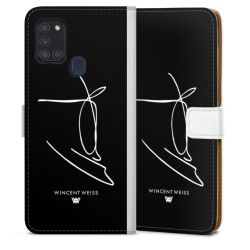 Sideflip mit Lasche weiß