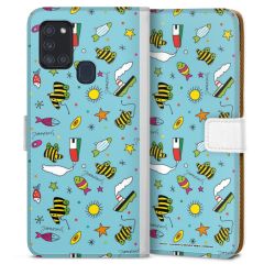 Sideflip mit Lasche weiß