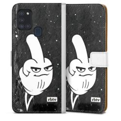 Sideflip mit Lasche weiß