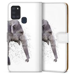 Sideflip mit Lasche weiß