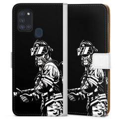 Sideflip mit Lasche weiß