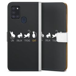 Sideflip Fodral med flap vit