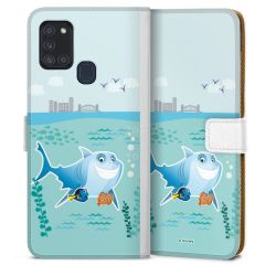 Sideflip mit Lasche weiß