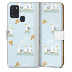 Sideflip mit Lasche weiß