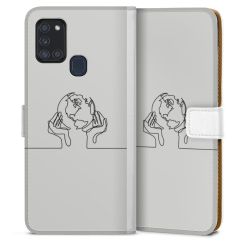 Sideflip mit Lasche weiß