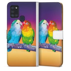 Sideflip mit Lasche weiß