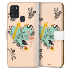 Sideflip mit Lasche weiß