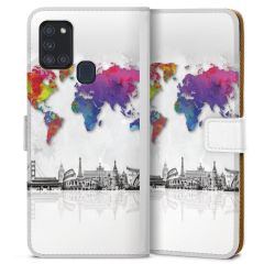 Sideflip mit Lasche weiß