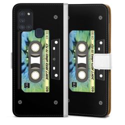 Sideflip mit Lasche weiß