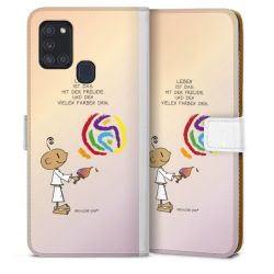 Sideflip mit Lasche weiß