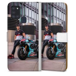 Sideflip mit Lasche weiß