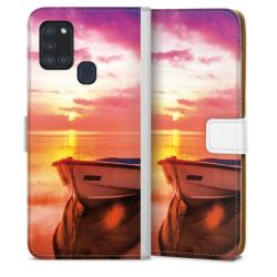 Sideflip mit Lasche weiß