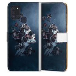 Sideflip mit Lasche weiß