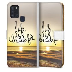 Sideflip mit Lasche weiß