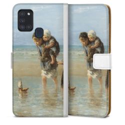 Sideflip mit Lasche weiß