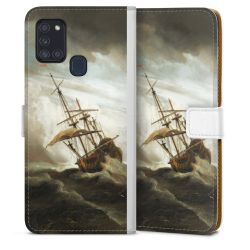 Sideflip mit Lasche weiß