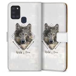 Sideflip mit Lasche weiß