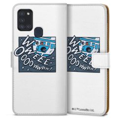 Sideflip mit Lasche weiß