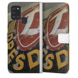 Sideflip mit Lasche weiß