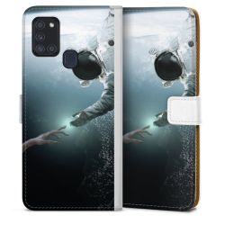 Sideflip mit Lasche weiß