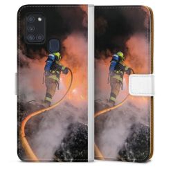 Sideflip mit Lasche weiß