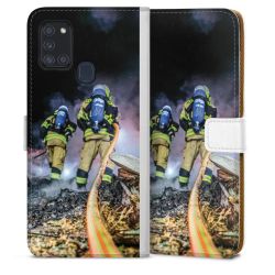 Sideflip mit Lasche weiß