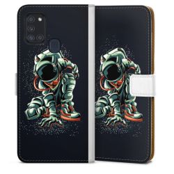 Sideflip mit Lasche weiß